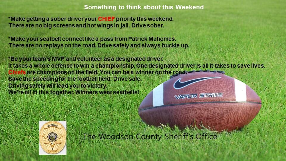 Superbowl 2021 sober driver flyer