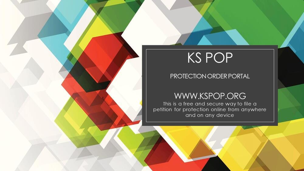 KS Protection Order Portal, www.kspop.org link